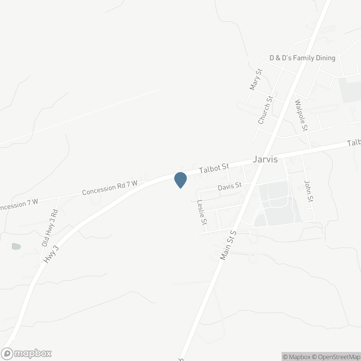 57 TALBOT Street W, Jarvis, Ontario N0A 1J0